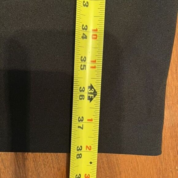 Lauren Ralph Lauren Black Dress 3/4 Sleeve with Flutter Dressy Size 2 - Picture 5 of 5